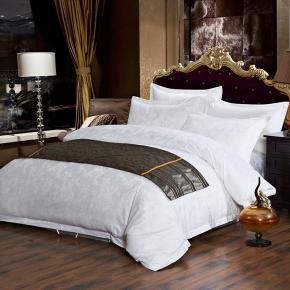 The Manufacturer Directly Sells Luxury Striped Hotel 100% Cotton Satin Duvet Cover Bedding Set